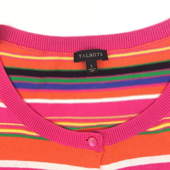 Talbots cardigan Size L Pre-owned - Picture 2 of 5